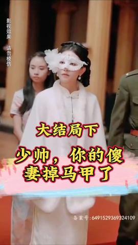 少帥，你的傻妻掉馬甲了(全集)